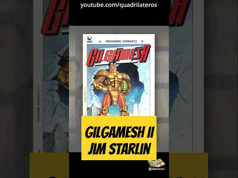 Gilgamesh II -  Jim Starlin - Review em 1 min. #shorts #quadrilateros #comics #gibi #geek