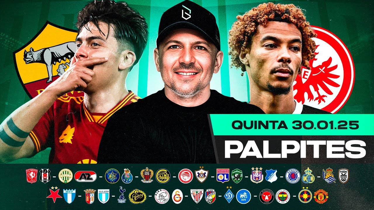 PALPITES DE FUTEBOL PARA HOJE 30 01 2025 (QUINTA-FEIRA) + BILHETE PRONTO | Boleiros Tips