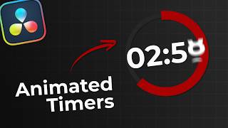 The Best Way to Create Timers in DaVinci Resolve!