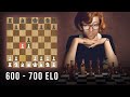 How To WIN With The QUEEN S GAMBIT 600 700 ELO