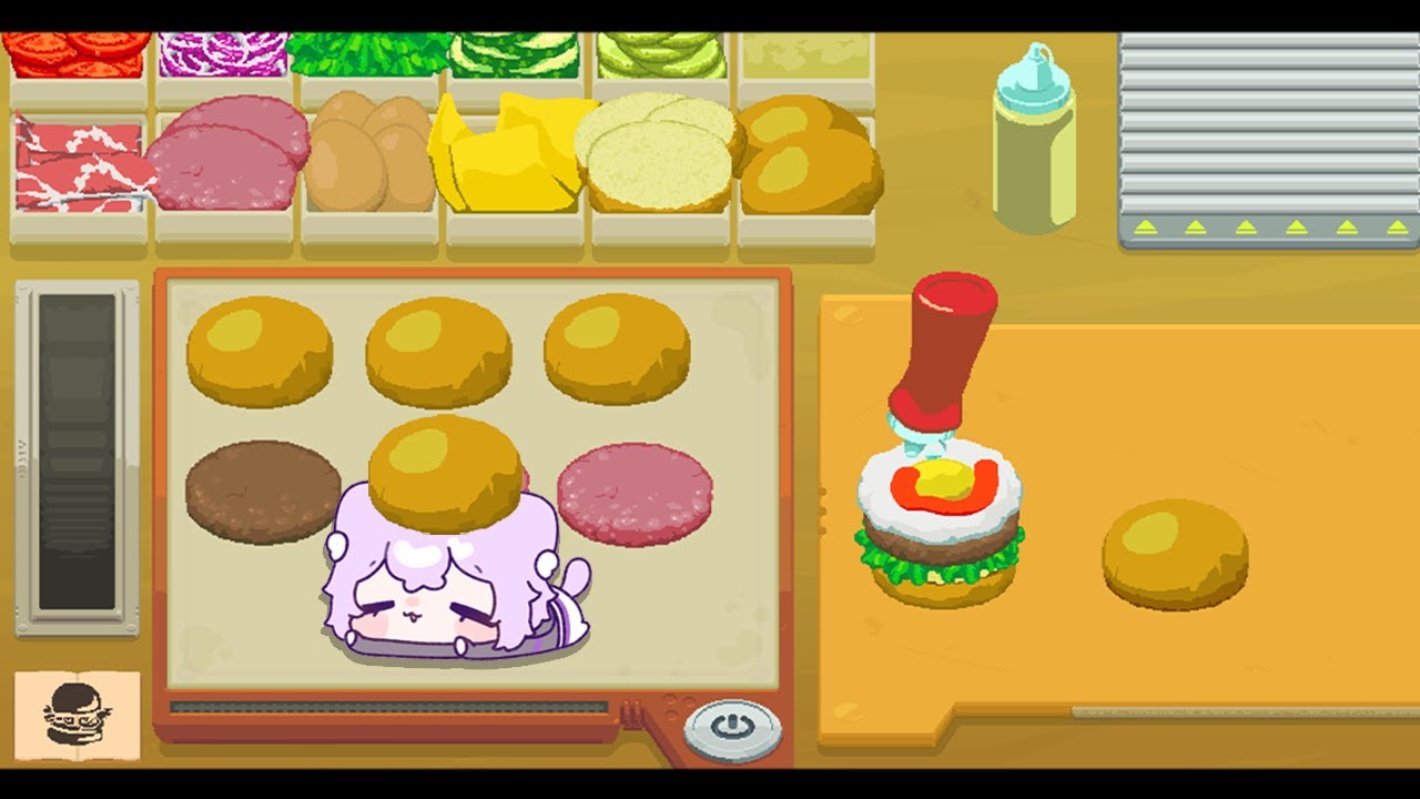 睡眠導入ワンオペハンバーガー🍔✦