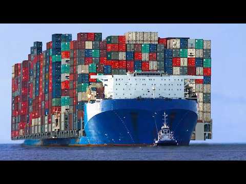 Inside the world's largest container ship