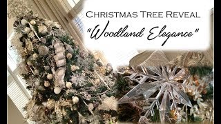 &quot;Woodland Elegance&quot; Christmas Tree Reveal (Tree #2)