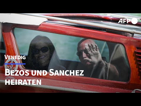 Jeff Bezos und Lauren Sanchez heiraten in Venedig | AFP