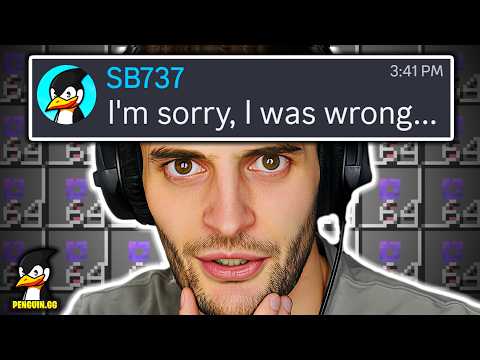 FORCING SB737 to Remove Gambling from his Minecraft Server BY DUPING....