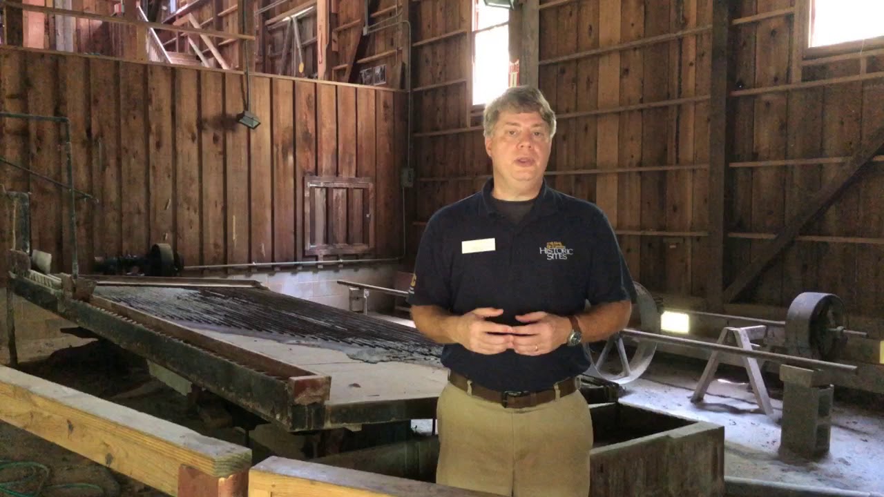 Reed Gold Mine: Concentrating Table