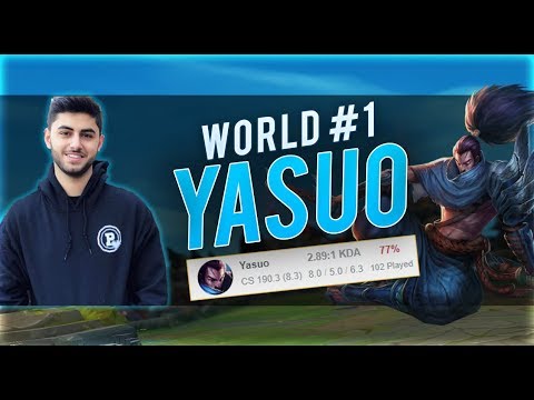 YASSUO styling on Korean Rank 1 Mid KNIGHT | #1 Yasuo world - 77% WR Korea
