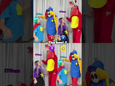 1,2,3 OR 4? WHAT&rsquo;S YOUR HEIGHT? #youandmeshow #poppyplaytime5