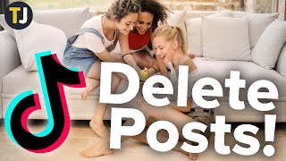 How to Delete a TikTok Post!
