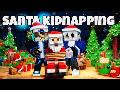 "Blue Devil Kidnaps Santa?! Short Minecraft Movie" #shocking #minecraftmayhem
