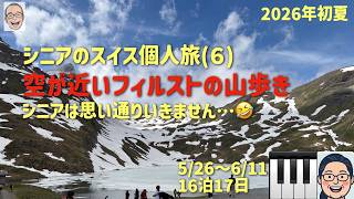 スイス旅⑥ スリルと絶景の山の巻 シニアの旅行けば#64