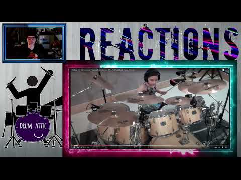 10-Year-Old Girl Drummer - Paulina (The Warning) My Life Would Suck (Cobus Version) #reaction