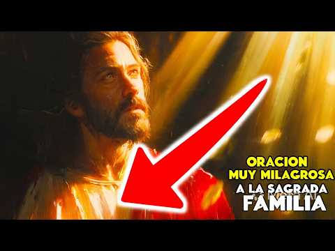 LA ORACIÓN A JESÚS MARÍA Y JOSÉ QUE TRAE PAZ Y MILAGROS AL HOGAR✨