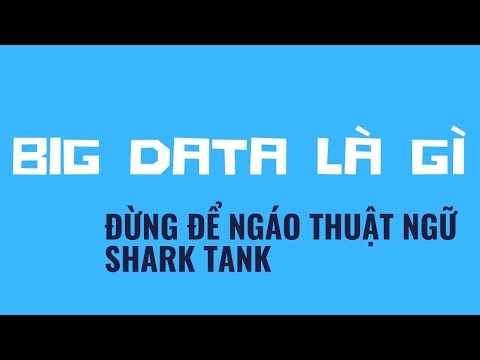 Shark tank ngáo thuật ngữ - Big data là gì? ( làm lại ) - Đừng để ngáo như người ta
