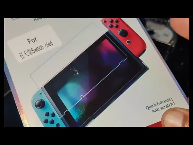 Vídeo relacionado con Todotumovil Protector de Pantalla para Nintendo Switch OLED Cristal Templado Pantalla,fácil instalación, a Prueba de Rotura, arañazos-Resistente