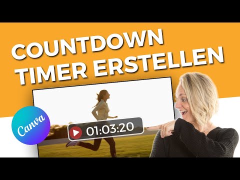 Erstelle einen COUNTDOWN Timer ⏱️ | Schnell und einfach in Canva