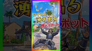 アイテムが涌き出る隠しスポット‼️サンクン・ショアの噴水がおもしろ過ぎた🤣🤣アイテムショボいのなんとかならない？【フォートナイト/fortnite】