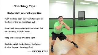 320. Bodyweight Lateral Lunge Step