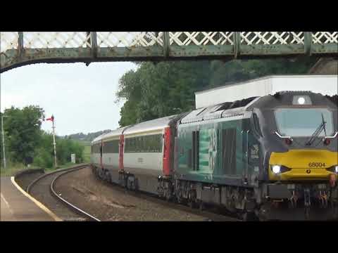 Class 68 Loco Hauled trains on The Wherry Lines June 2018