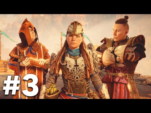 HORIZON FORBIDDEN WEST Gameplay Walkthrough Part 3 - THE BRISTLEBACKS (PS5 4K)