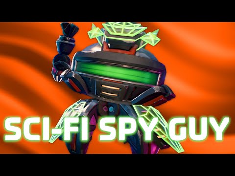 The Legendary Sci-Fi Spy Guy Citron Skin from Rux in Plants vs. Zombies: Battle for Neighborville