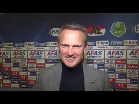 Reactie Van den Brom na AZ - Willem II