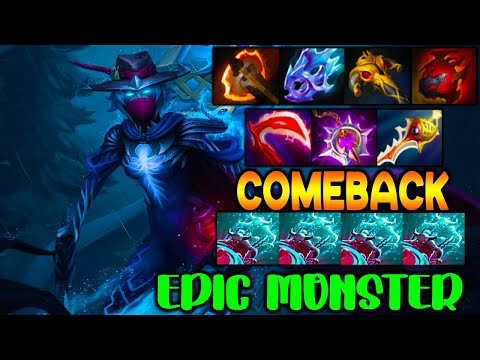 EPIC MONSTER COMEBACK - INTENSE CARRY PHANTOM ASSASSIN - CRAZY TEAM FIGHT - DOTA 2 GAMEPLAY