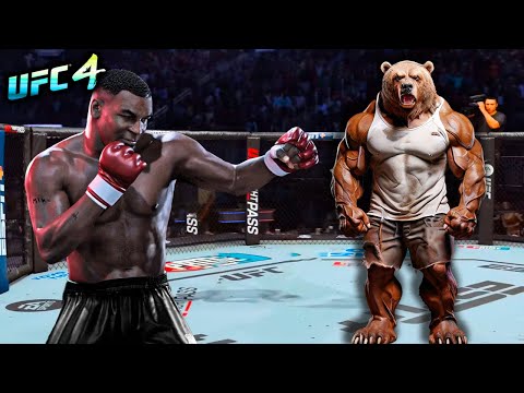 Yaqub Bear vs. Mike Tyson (EA sports UFC 4) - Rematch