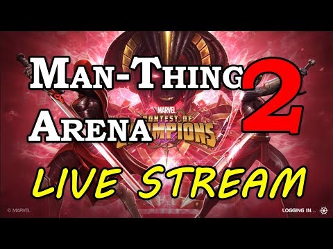 5-Star Man-Thing Arena - Part 2 | Marvel Contest of Champions Live Stream