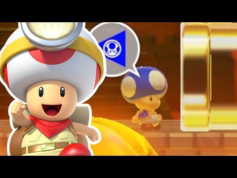 Super Mario Maker 2 🔧 Captain Toad Treasure Tracker 🔧 Gio22