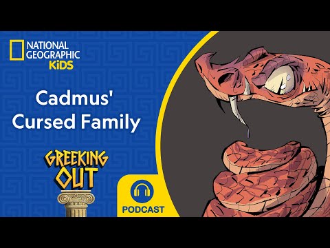 Cadmus' Cursed Family | Greeking Out Podcast | NEW | S11 E9 | @natgeokids