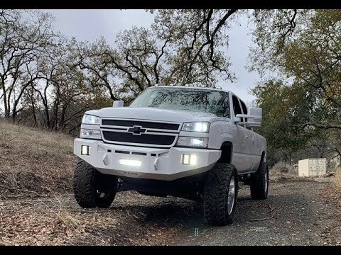 Installing Rough Country Wheel Well Liners on Silverado!