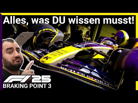 Alles, was DU zur Braking Point 3 Story in F1 25 wissen musst!