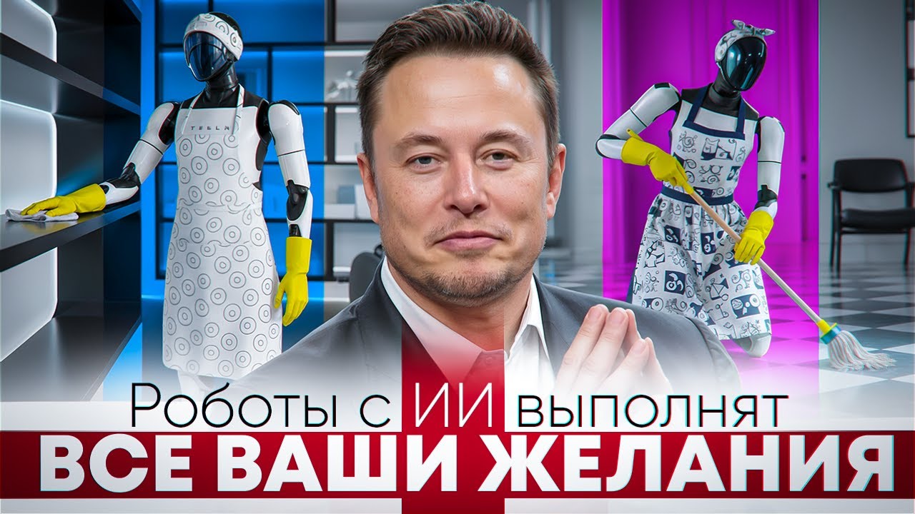 Илон Маск: роботы с искусственным интеллектом победят бедность