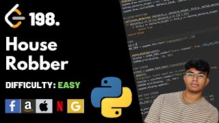 YouTube video 'House Robber | Leet code 198 | Theory explained + Python code'