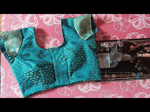 Astar wala blouse stitching! The easiest way to stitch a lining blouse👆