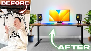 The Budget DIY Desk Cable Management Guide: 0 to Hero!