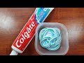 Colgate Slime DIY 1 Ingredient Slime No Glue No Borax