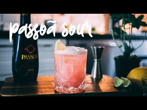 Passoã Sour | The Friday Cocktail