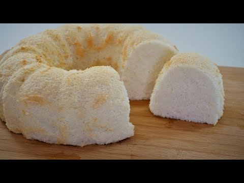 How To Make Angel Food Cake | Soft & Fluffy-Fat Free Cake