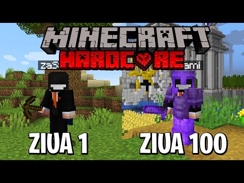 Am SUPRAVIETUIT 100 de ZILE pe MINECRAFT HARDCORE !