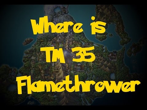 Where Is: TM 35 - Flamethrower (Location 2) (Pokemon Diamond/Pearl/Platinum)