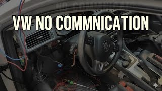 Volkswagen NO COMMUNICATION except for TCM - CAN BUS FAULT IN SPLICE