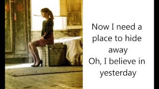 Glee Cast-Yesterday Lyrics