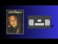 A Little Princess VHS Previews