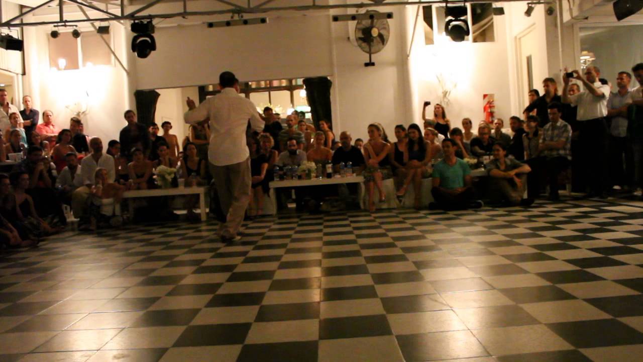 Mariangeles Caamaño y Tate De Chiazza en Milonga La Bicicleta! 2