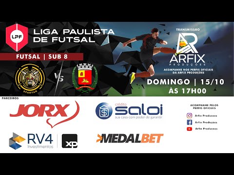 SPARTAK x RIO CLARO FUTSAL - FUTSAL | SUB 8