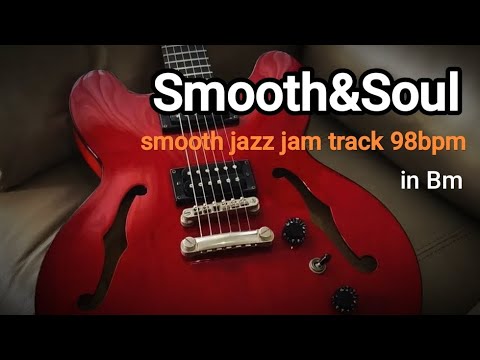 Smooth Jazz Soul - Dry Backing Track in Bm 90 bpm