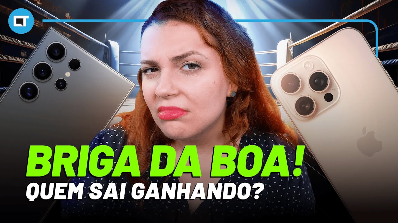 iPhone 16 Pro vs Galaxy S24 Ultra: quem GANHA? [COMPARATIVO]