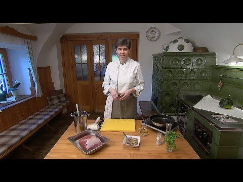 Mit Steinpilzen gefülltes Beiried vom ALMO | Gasthof Unterberger „Zum Jagawirt“